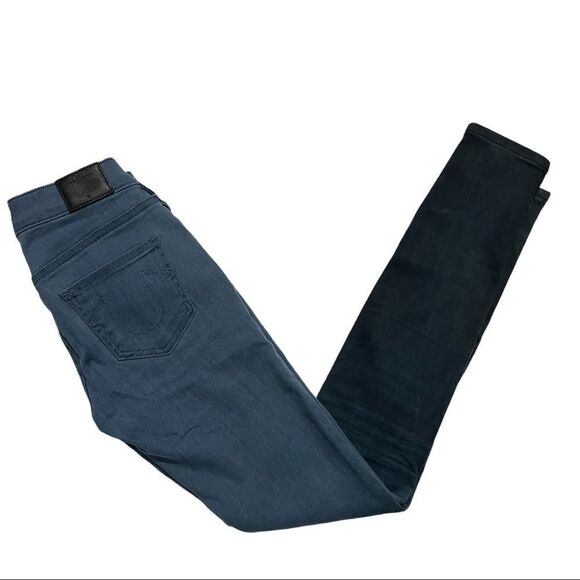 True Religion Casey Low Rise Skinny Ombre Jeans Size 25 - Picture 6 of 11